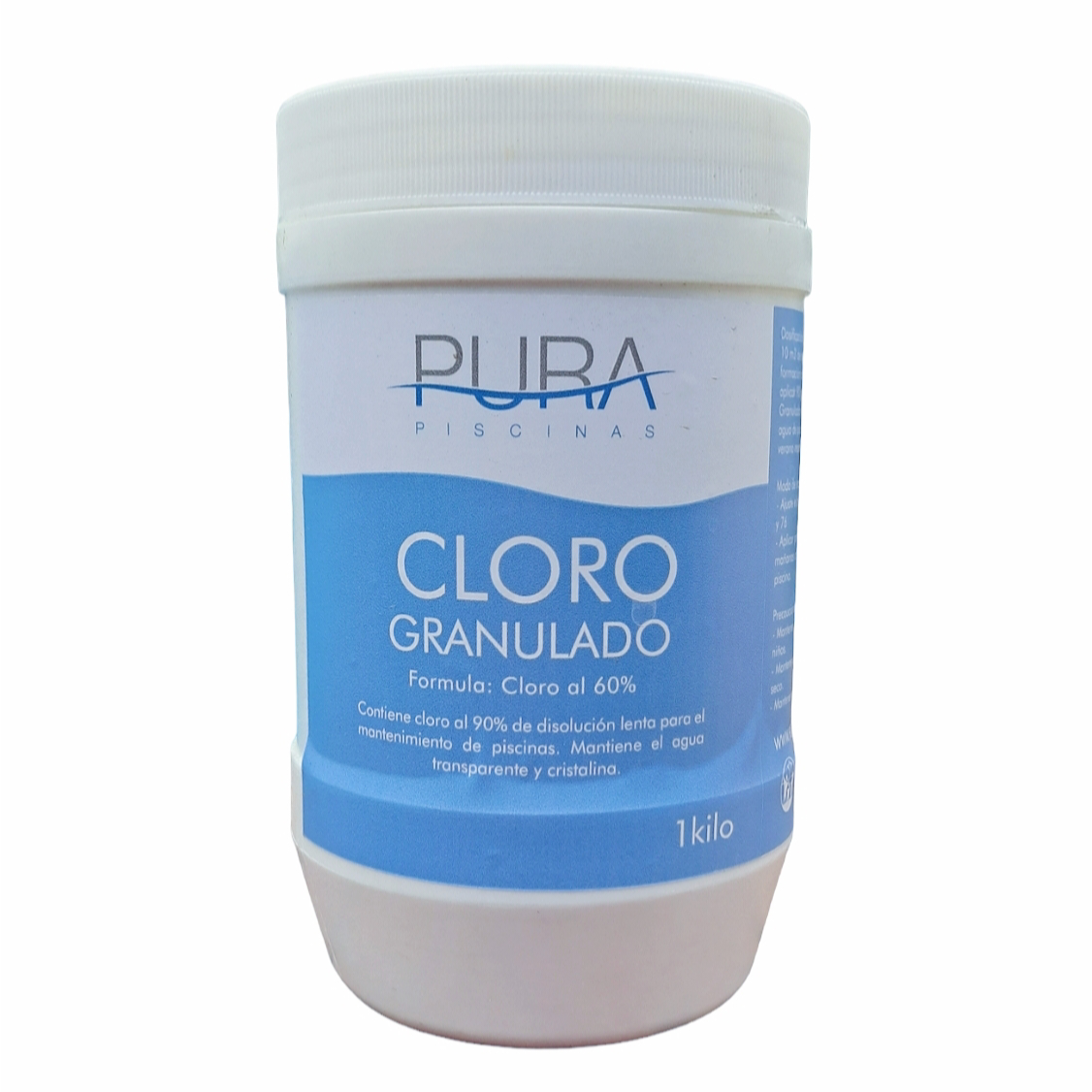Cloro Granulado 60% 1 kilo